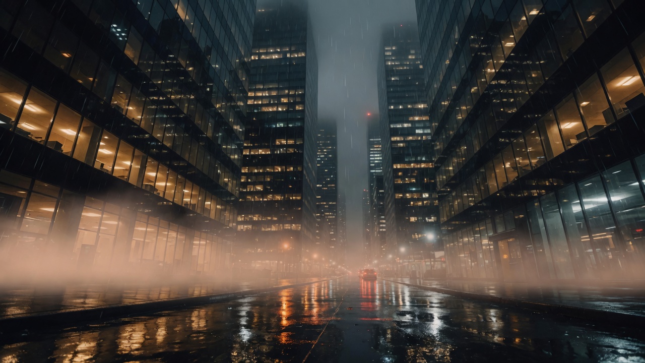 夜雨里的金融街:风险没有消失,是从科技股财报搬到了信贷市场