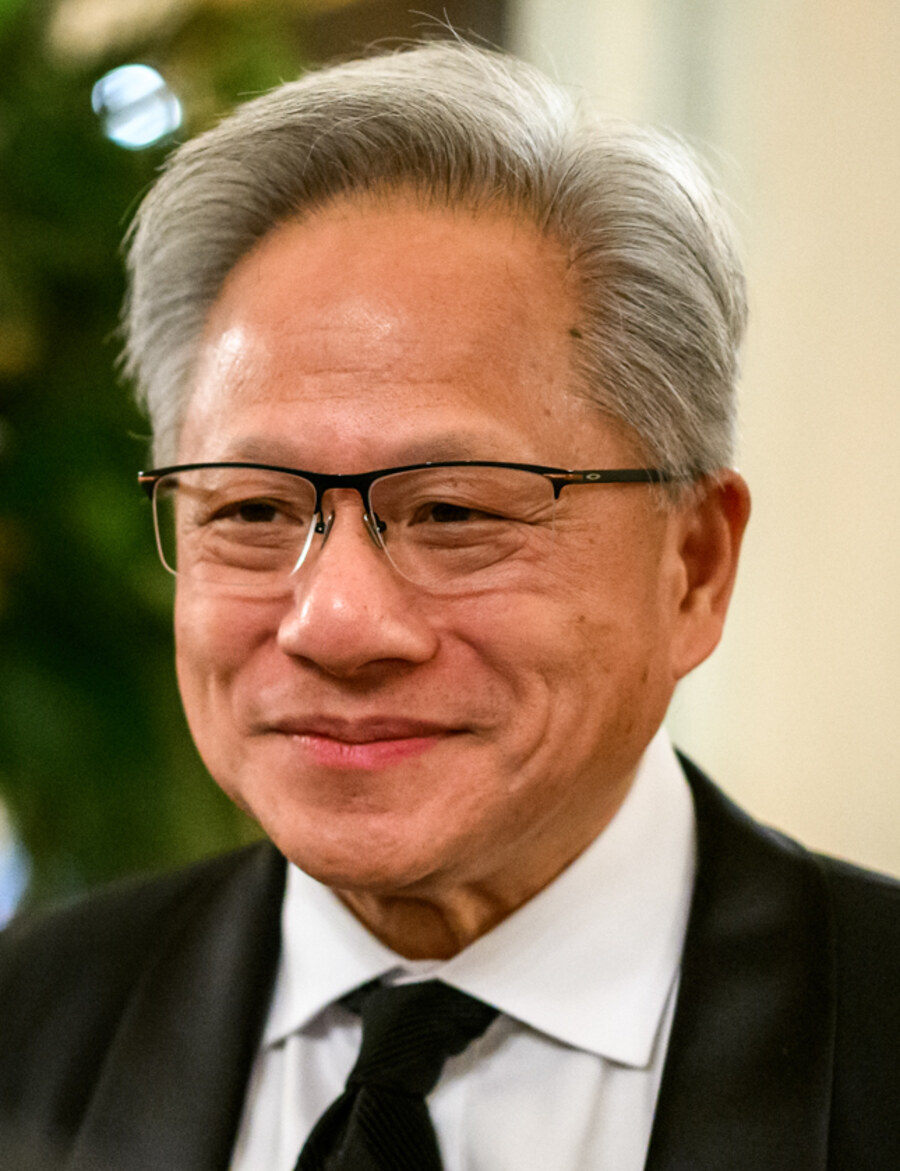 黄仁勋(图片来源:The White House,公有领域)